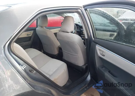 2016 Toyota Corolla Le z USA, uszkodzony, nr VIN 2T1BURHE3GC666500